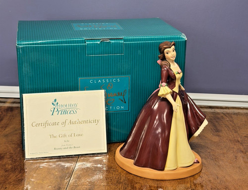 Wdcc belle holiday princess - holiday,